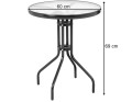 Zahradní stůl ISLAND kulatý 60 cm (10039961)
